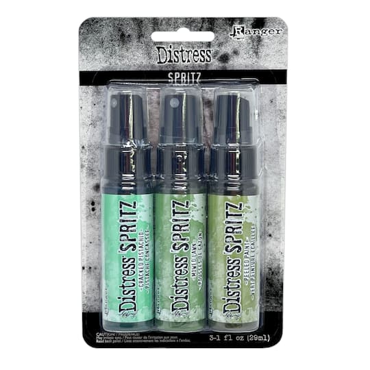 Tim Holtz® Distress® Spritz Green Pigment Spray Set